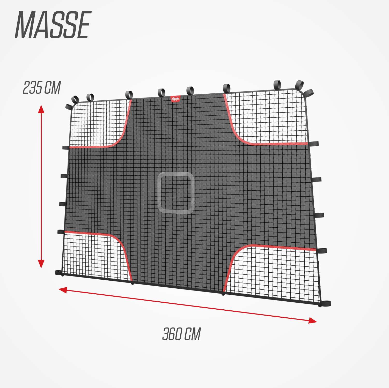 BERG PlayBase Zubehör Fußballtorwand L (für PlayBase Large)